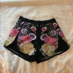 Floral shorts